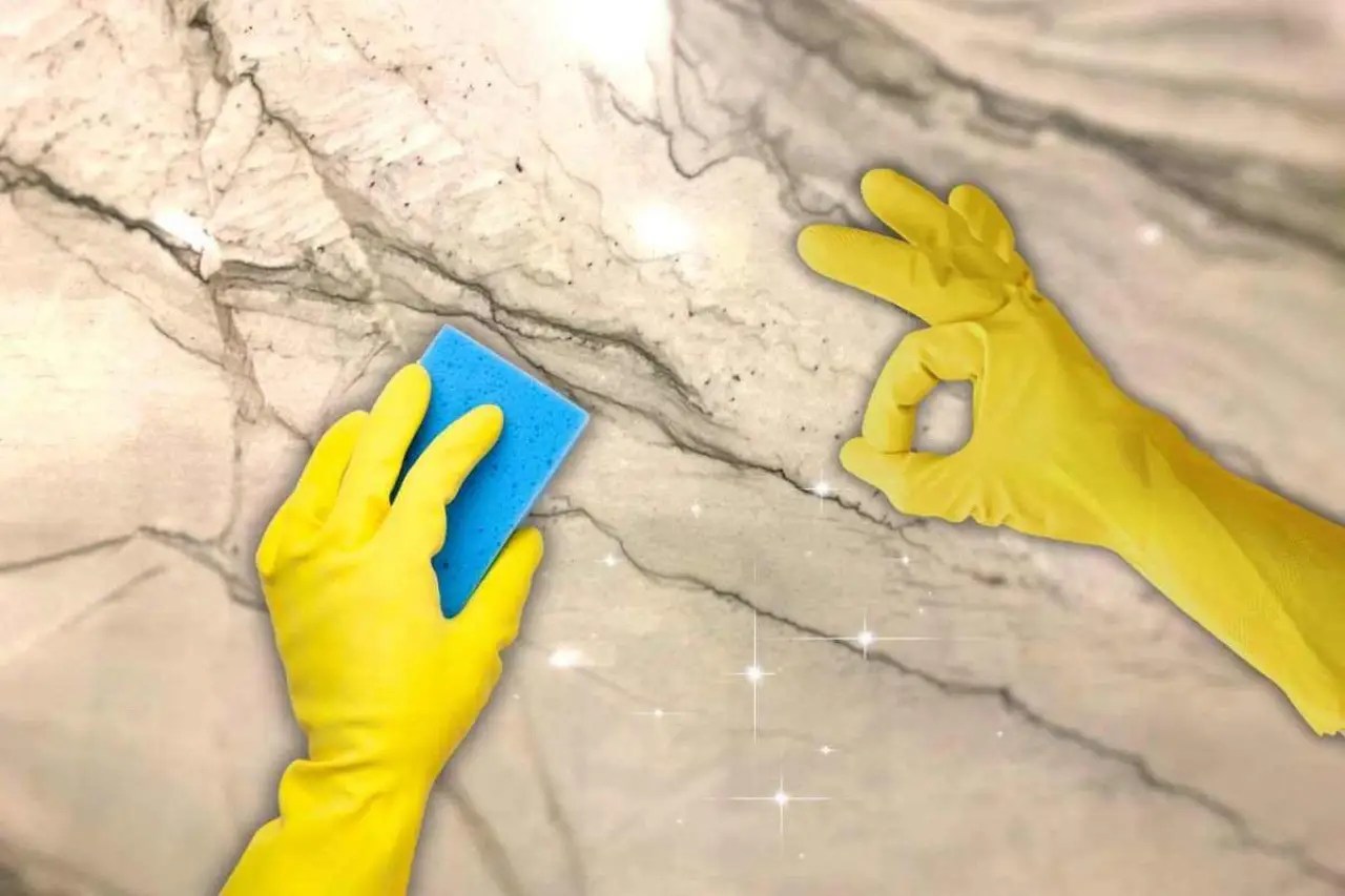 Attenzione! Non usare mai ammoniaca sul marmo