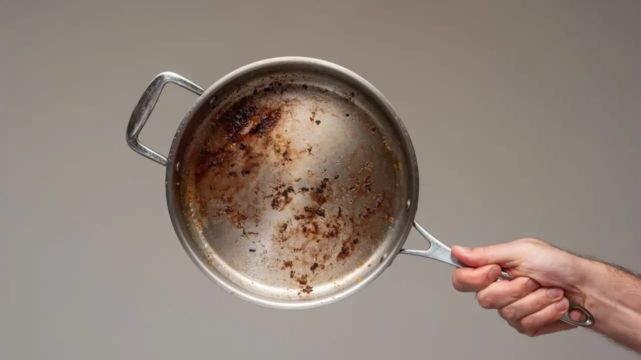 Come pulire le pentole bruciate senza fatica