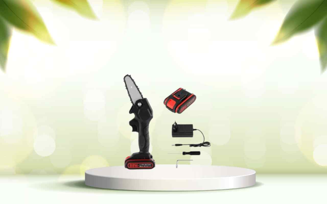 Scopri la mini motosega a batteria: pota il tuo giardino senza fatica