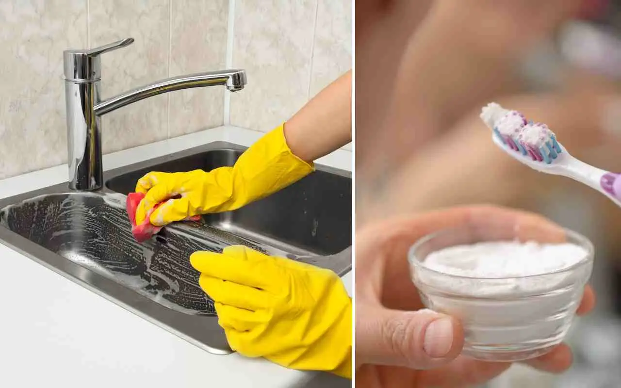 Rimuovere lo sporco dai bordi del lavello della cucina: ecco il trucco della nonna
